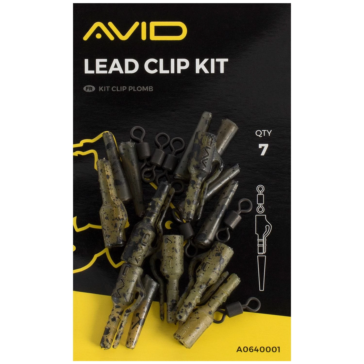 Hot Sale β Avid Carp Lead Clip Kit Terminal Tackle β - Image 2