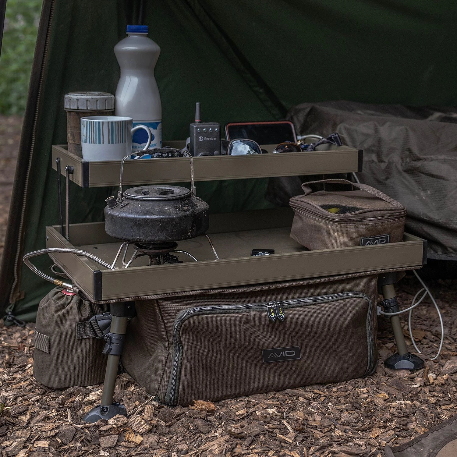 Discount π Avid Carp Double Decker Bivvy Organiser Bivvy Accessories β¨ - Image 2
