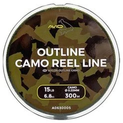 Promo 😉 Avid Carp Outline Camo Reel Line 👍